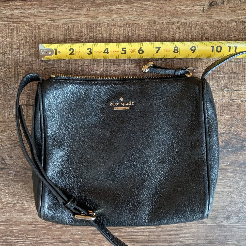 Kate Spade Black Leather Crossbody Bag